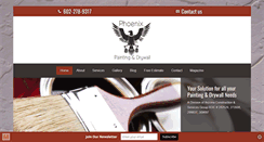 Desktop Screenshot of phoenixpaintinganddrywall.com