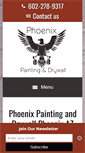 Mobile Screenshot of phoenixpaintinganddrywall.com